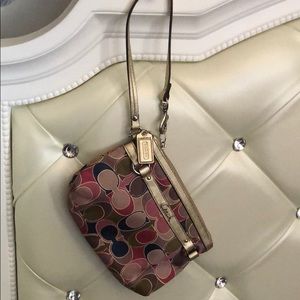 Coach wristlet